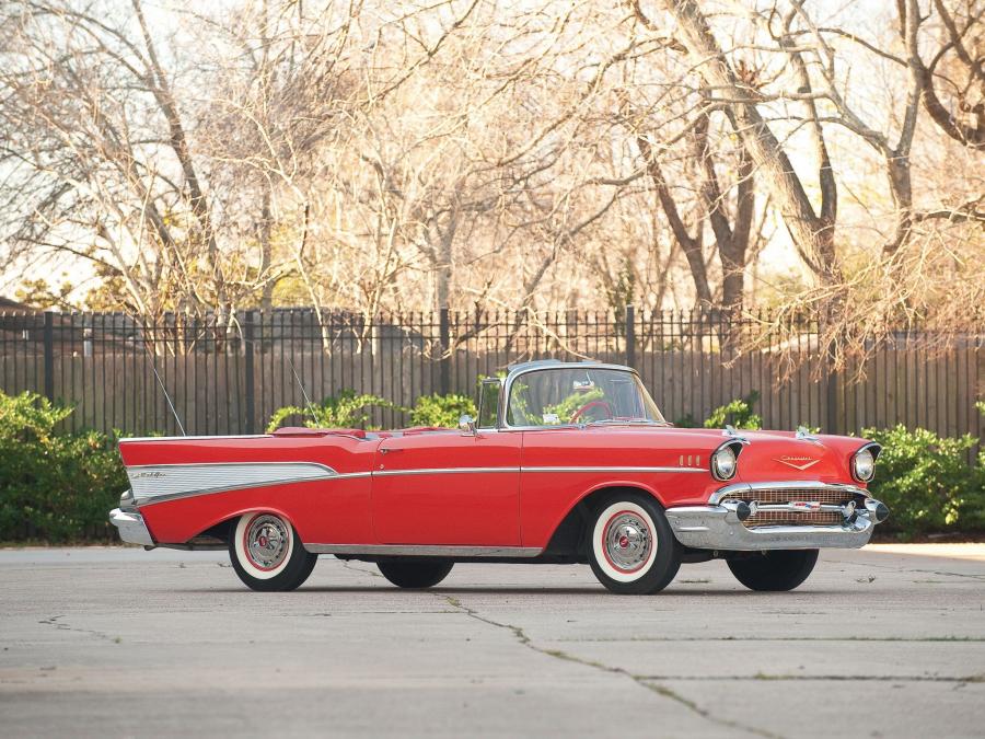  Chevrolet Bel Air Convertible Fuel Injection 1957 года  (фото 5 из 89)